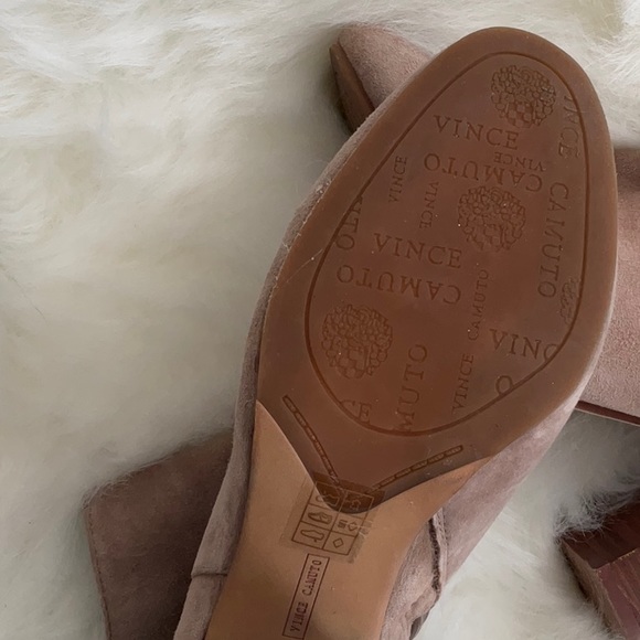 Vince Camuto suede Ankle Boots - Beige - Picture 7 of 10